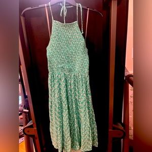 EUC American Eagle Smocked top tiered sundress